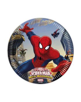Piattini Dessert Carta Ultimate Spiderman
