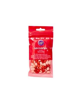 Mini Decorazioni in Zucchero Valentine Sprinkles Wilton Lips 56gr