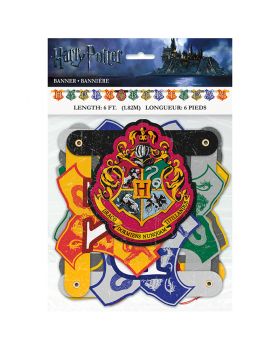 Festone Carta Happy Birthday Harry Potter 1,82Mt