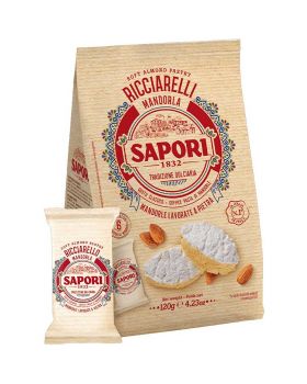 Busta Ricciarelli alla Mandorla Sapori in Monoporzioni 120gr