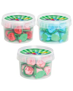 Decorazioni Torta Roselline Colorate in Cialda Floreal 15gr