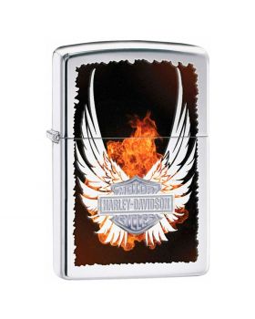 Accendino Zippo - Harley-Davidson Flame Wings