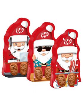 Scatola Latta Kit Kat Happy Babbo Natale 131gr