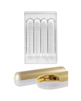 Stampo per Torrone Barretta Cioccolato Choco Log Round Martellato
