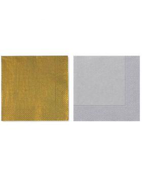 Tovaglioli Carta Tinta Unita Fato 33x33cm 20pz