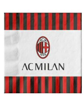 Tovaglioli Carta Squadra Calcio Milan