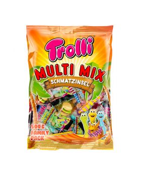 TROLLI - Multi Mix , Caramelle Gommose gusto Frutta 500g
