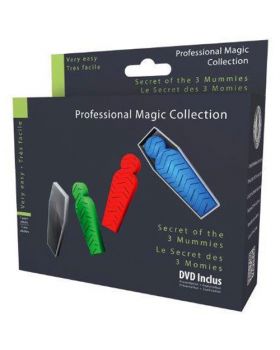 Trucco Magia Segreto delle Tre Mummie Professional Magic Collection con DVD