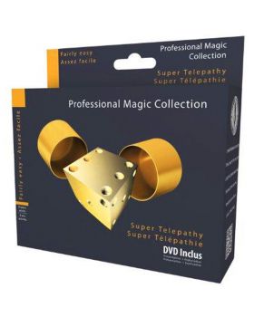 Trucco Magia Super Telepatia Professional Magic Collection con DVD