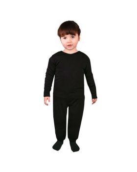 Tuta Nera Baby Bambino