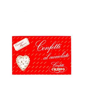 Confetti Crispo Cuoricini Mignon Bianchi al Cioccolato 1 Kg