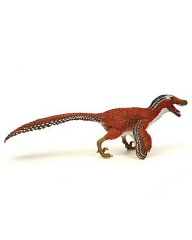 Safari Dinosauro Velociraptor Piumato 20x7cm